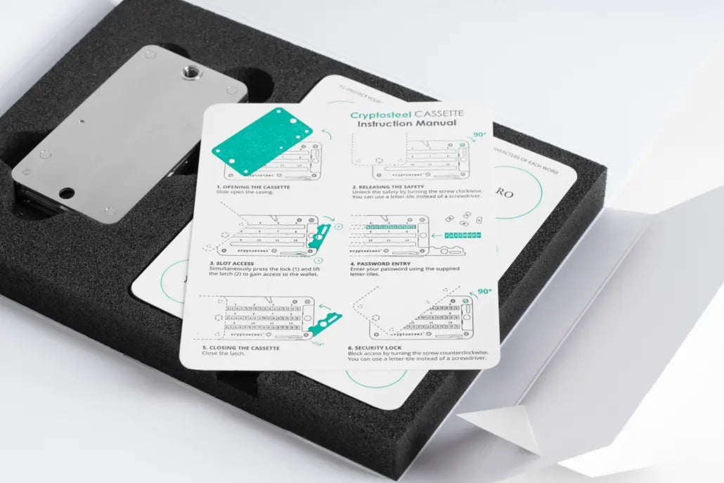 Ledger Cryptosteel Cassette Mnemonic