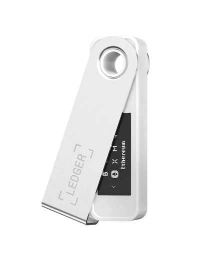 Ledger Nano S Plus Hardware Wallet - Black - Orange - Blue - White - Ice