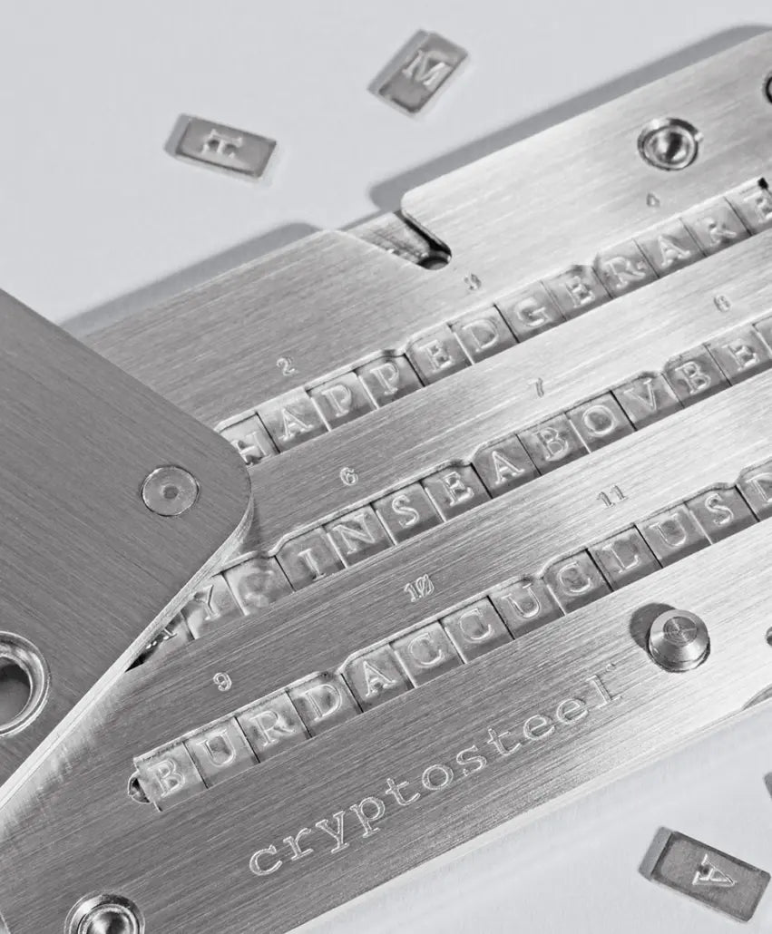 Ledger Cryptosteel Cassette Mnemonic