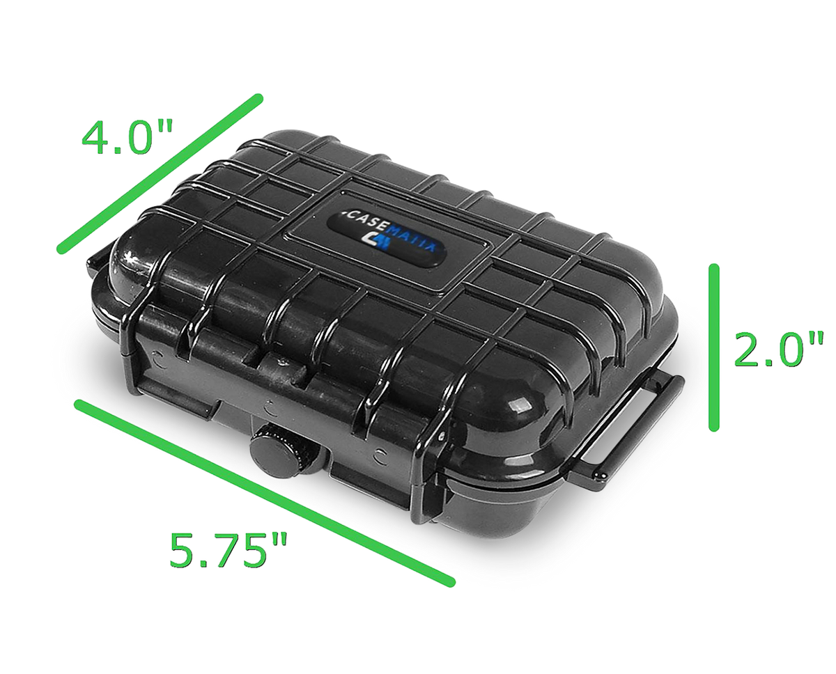 Casematix Hardware Wallet Waterproof Hard Case, For Ledger Nano X, Trezor Model T, Trezor One, and More