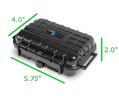 Casematix Hardware Wallet Waterproof Hard Case, For Ledger Nano X, Trezor Model T, Trezor One, and More
