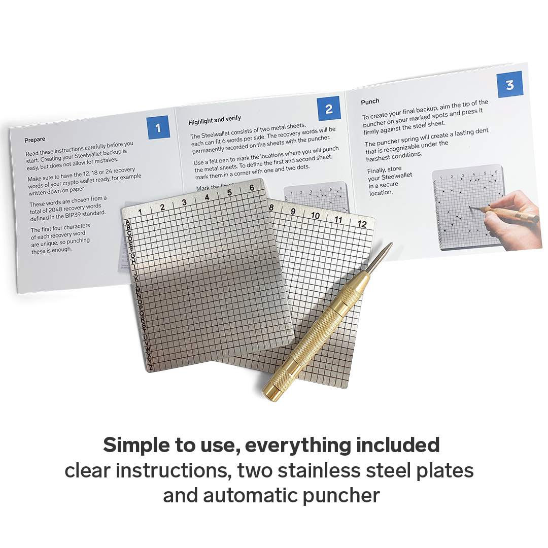 Bitbox SteelWallet Backup Tool